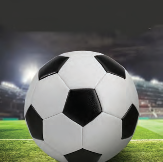 Coussin décoratif “Ballon de Football Classique”