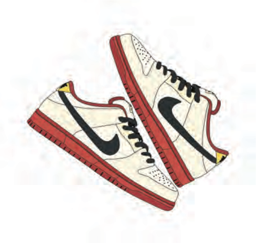 Coussin Décoratif Sneakers - Style Urbain et Moderne