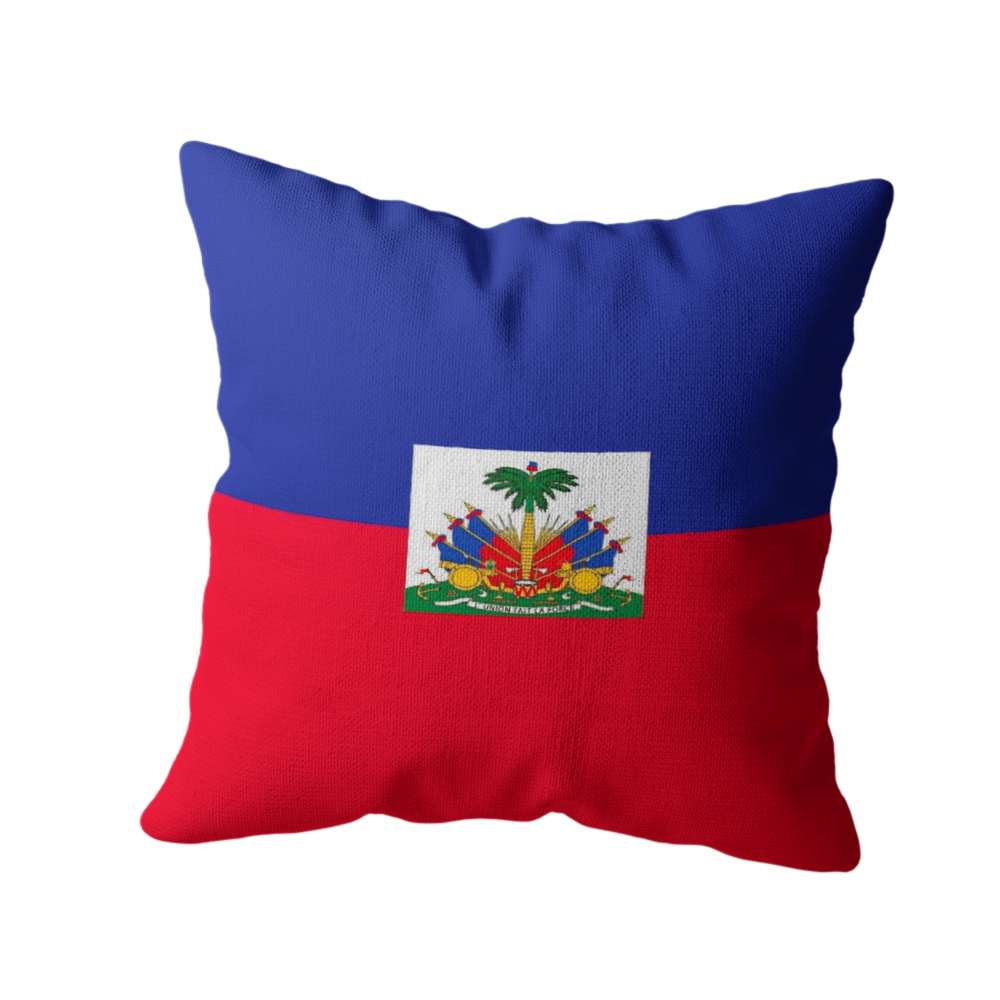 Coussin Décoratif - Drapeau Haïtien