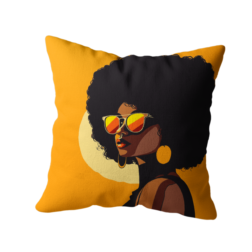 Coussin décoratif “Afro Chic”