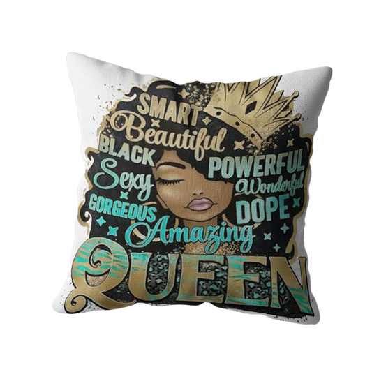 Coussin Décoratif “Queen” - Inspirant et Féminin