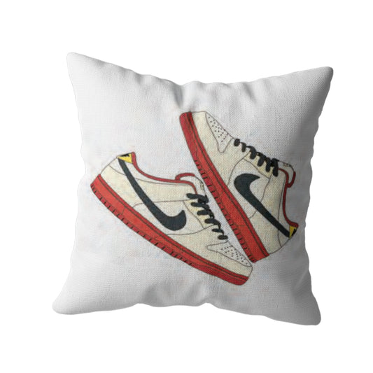 Coussin Décoratif Sneakers - Style Urbain et Moderne